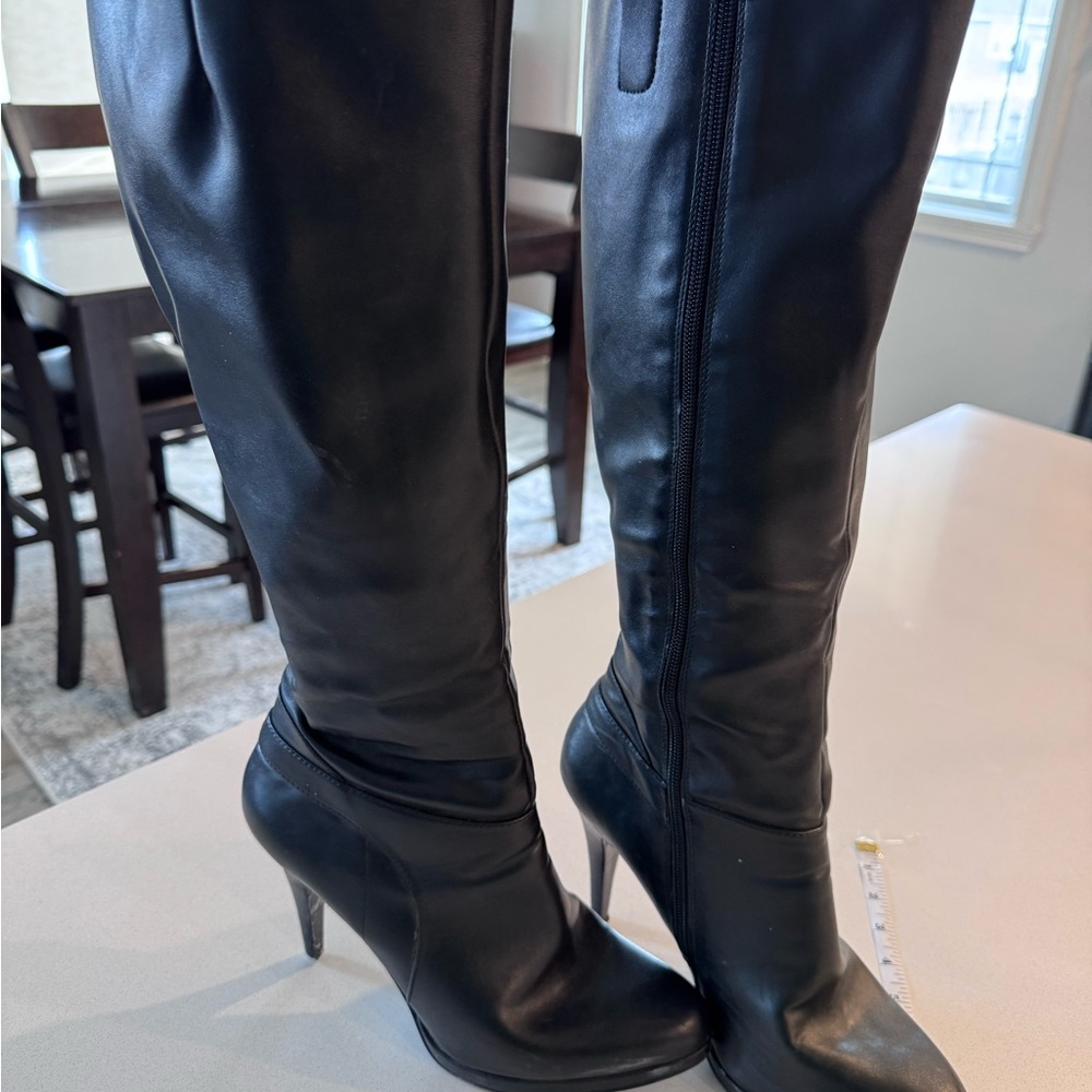 Nine West Black Tall Boots